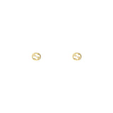 Gucci Interlocking G Gold Earrings-Gucci Interlocking G Gold Earrings - YBD662111001
