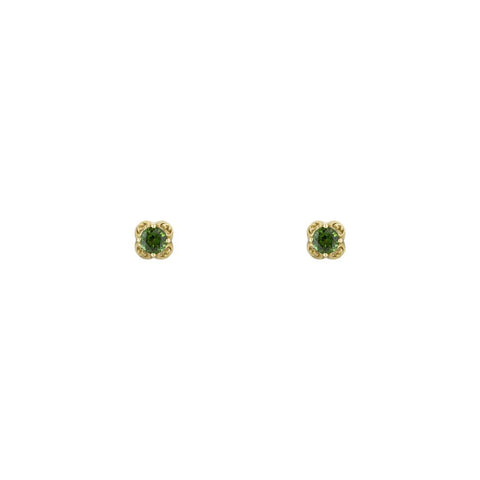 Gucci Interlocking G Green Tourmaline Earrings-Gucci Interlocking G Green Tourmaline Earrings - YBD66242700100U