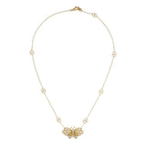 Gucci Le Marché des Merveilles Butterfly Necklace-Gucci Le Marché des Merveilles Butterfly Necklace - YBB60678000100U
