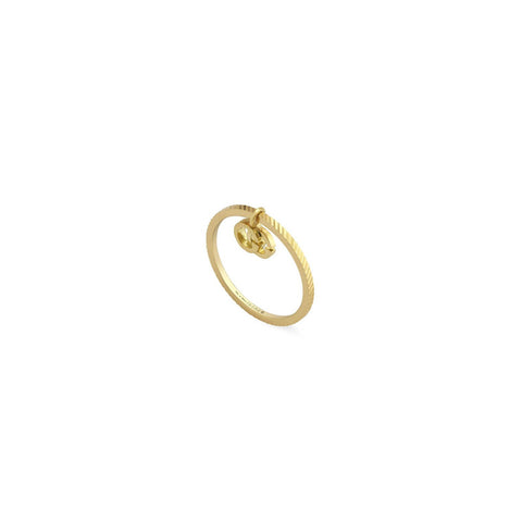 Gucci Running GG Charm Ring-Gucci Running GG Charm Ring - YBC648599002012VF