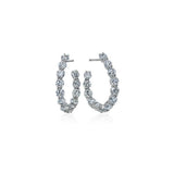Gumuchian Diamond Hoop Earrings-Gumuchian Diamond Hoop Earrings -