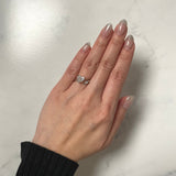 Heart Brilliant Cut Diamond Open Ring-Heart Brilliant Cut Diamond Open Ring - DRNKA04934