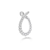 Hearts On Fire Aerial Regal Diamond Hoop Earrings-Hearts On Fire Aerial Regal Diamond Hoop Earrings -