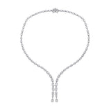 Hearts on Fire Aerial Teardrop Drop Necklace-Hearts on Fire Aerial Teardrop Drop Necklace - HFNAERTEARD-8W