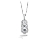 Hearts On Fire Aurora Pendant Large-Hearts On Fire Aurora Pendant Large -