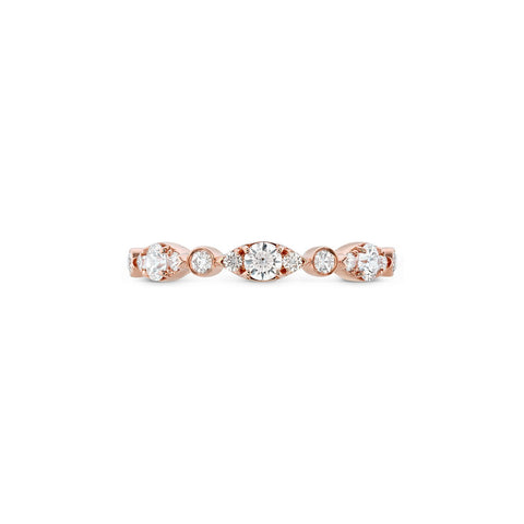 Hearts On Fire Bezel Regal Band-Hearts On Fire Bezel Regal Band -
