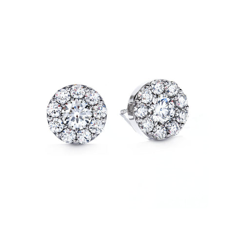 Hearts On Fire Fulfillment Stud Earrings-Hearts On Fire Fulfillment Stud Earrings -