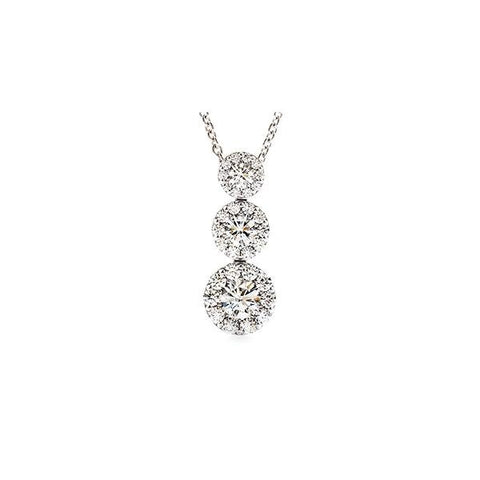 Hearts on Fire Fullfilment Triple Necklace-Hearts on Fire Fullfilment Triple Necklace -