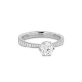 Hearts On Fire Hof Signature 6 Prong Engagement Ring-Hearts On Fire Hof Signature 6 Prong Engagement Ring -
