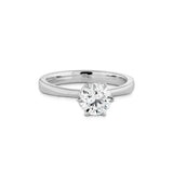 Hearts On Fire Hof Signature 6 Prong Solitaire Engagement Ring-Hearts On Fire Hof Signature 6 Prong Solitaire Engagement Ring -