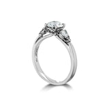 Hearts On Fire Hof Signature Three Stone Engagement Ring-Hearts On Fire Hof Signature Three Stone Engagement Ring -