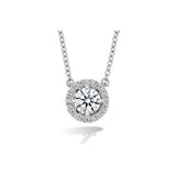 Hearts On Fire Joy Diamond Necklace-Hearts On Fire Joy Diamond Necklace -