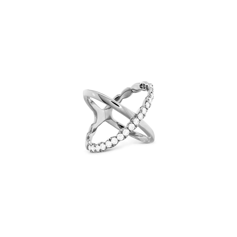 Hearts On Fire Lorelei Criss Cross Ring-Hearts On Fire Lorelei Criss Cross Ring - HFRLORCC00608W