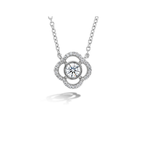 Hearts On Fire Signature Bezel Pendant-Hearts On Fire Signature Bezel Pendant -