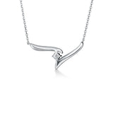 Hearts on Fire Vela Solitaire Crossover Pendant-Hearts on Fire Vela Solitaire Crossover Pendant - UU26468WGHV0851800