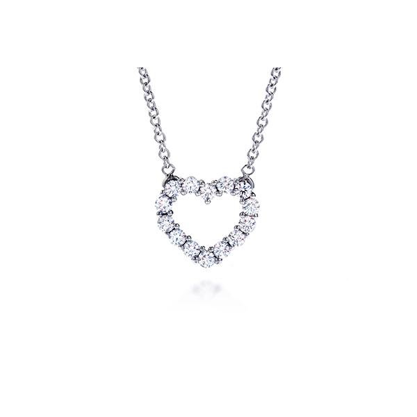 Hearts On Fire Whimsical Heart Diamond Pendant-Hearts On Fire Whimsical Heart Diamond Pendant -