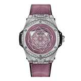 Hublot Big Bang One Click Sang Bleu King Steel Pink Diamonds 39mm-Hublot Big Bang One Click Sang Bleu King Steel Pink Diamonds 39mm -