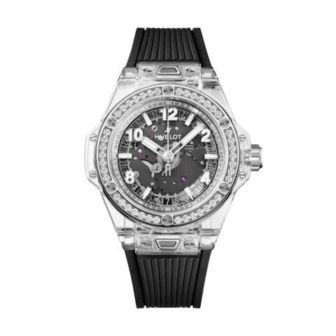 Hublot Big Bang One Click Sapphire Diamonds 39mm-Hublot Big Bang One Click Sapphire Diamonds - 465.JX.4902.RX.1204