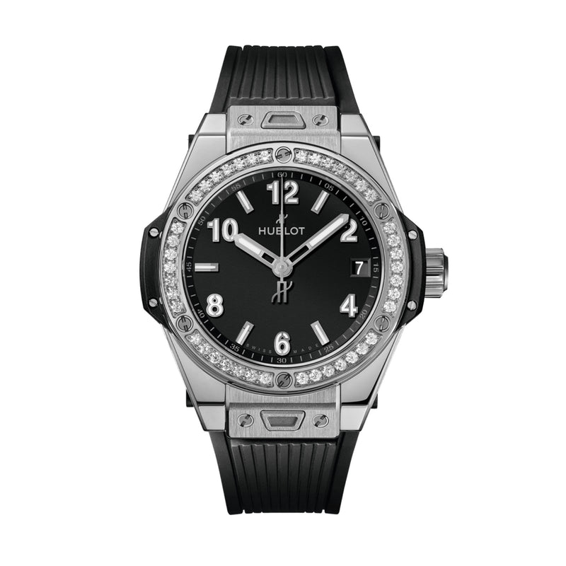 Hublot Big Bang One Click Steel Diamonds 39mm-Hublot Big Bang One Click Steel Diamonds - 465.SX.1170.RX.1204