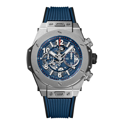 Hublot Big Bang Unico Titanium Blue 45mm-Hublot Big Bang Unico Titanium Blue 45mm -