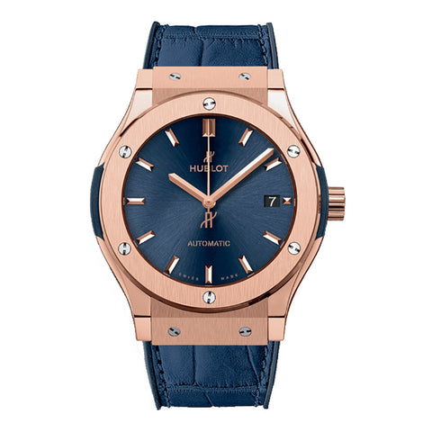 Hublot Classic Fusion King Gold Blue 38mm-Hublot Classic Fusion King Gold Blue 38mm -