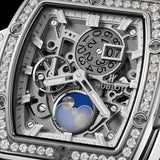 Hublot Spirit Of Big Bang Moonphase Titanium White Diamonds 42mm-Hublot Spirit Of Big Bang Moonphase Titanium White Diamonds 42mm -