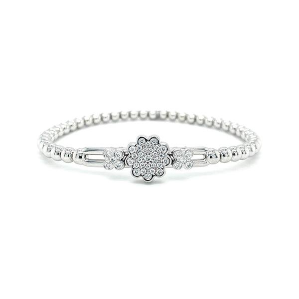 Hulchi Belluni Diamond Flower Bracelet-Hulchi Belluni Diamond Flower Bracelet -