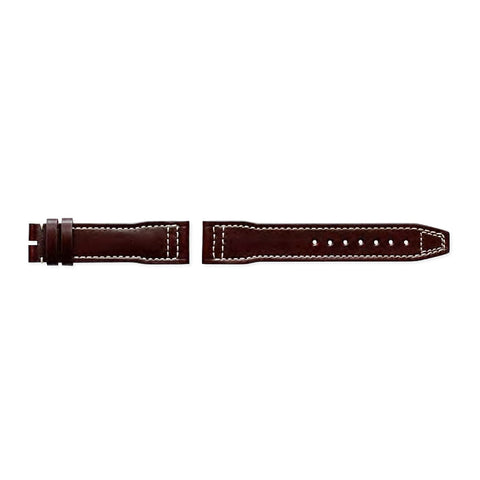 IWC Schaffhausen Calf Leather Strap Brown, Brown Lining 22/18-IWC Calf Leather Strap Brown, Brown Lining 22/18 - IWA53023