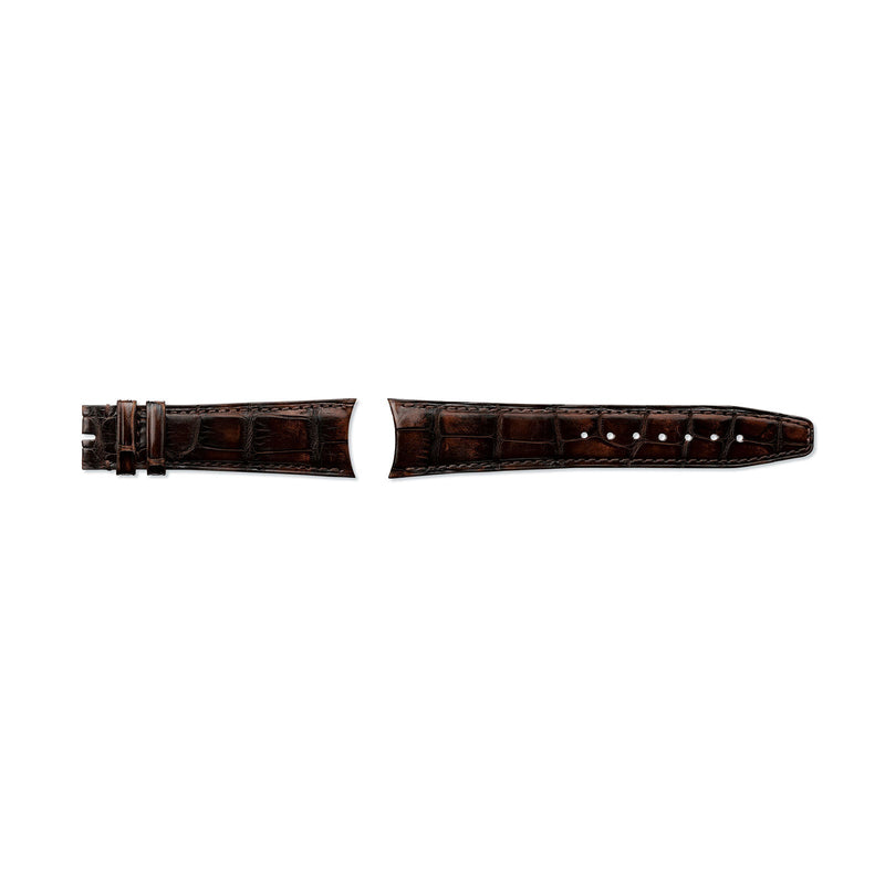 IWC Schaffhausen Alligator Strap Brown Santoni 22/18-IWC Schaffhausen Alligator Strap Brown Santoni 22/18 - IWA67694
