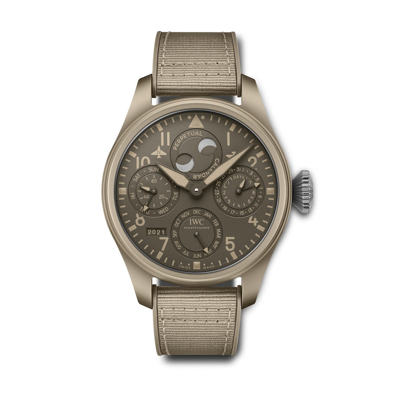 IWC Schaffhausen Big Pilot's Watch Perpetual Calendar Top Gun Edition 