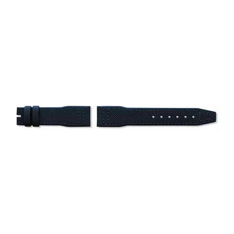 IWC Schaffhausen Calf Leather Strap Blue 21/18-IWC Schaffhausen Calf Leather Strap Blue 21/18 - MXE0DM7B