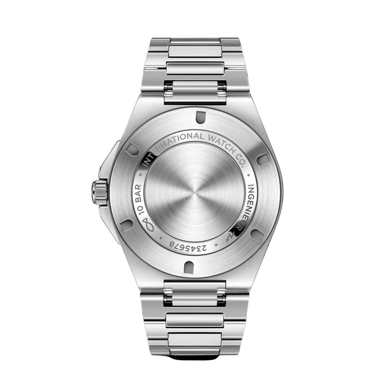 IWC Schaffhausen Ingenieur Automatic 40-IWC Schaffhausen Ingenieur Automatic 40 - IW328903 - IWC Schaffhausen Ingenieur Automatic in a 40mm stainless steel case with aqua dial on stainless steel bracelet, featuring a date display and automatic movement with up to 120 hours power reserve.