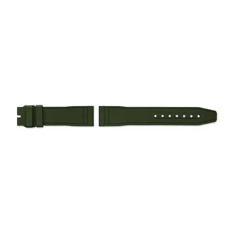 IWC Schaffhausen Rubber Strap Olive Green 20/18 QR-IWC Schaffhausen Rubber Strap Olive Green 20/18 QR - MXE0LPSM