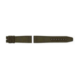 IWC Schaffhausen Rubber Strap Olive Green with Textile Inlay 21/18-IWC Schaffhausen Rubber Strap Olive Green with Textile Inlay 21/18 - MXE0L858