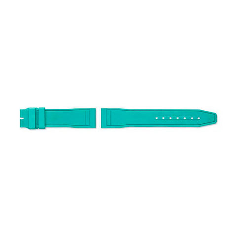 IWC Schaffhausen Rubber Strap Turquoise Green 20/18 QR-IWC Schaffhausen Rubber Strap Turquoise Green 20/18 QR - MXE0LJHP
