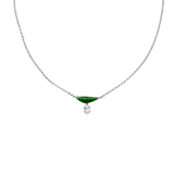 Jade Diamond Necklace-Jade Diamond Necklace - ONNEL00620