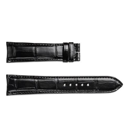 Jaeger-LeCoultre Alligator Leather Black 21/20mm-Jaeger LeCoultre Alligator Leather Black 21/20mm - QC21076Z