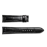 Jaeger-LeCoultre Alligator Leather Black 21/20mm-Jaeger LeCoultre Alligator Leather Black 21/20mm - QC21076Z