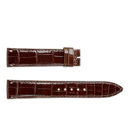 Jaeger-LeCoultre Alligator Leather Chocolate 18/16mm-Jaeger LeCoultre Alligator Leather Chocolate 18/16mm - QC138682