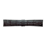 Jaeger-LeCoultre Alligator Leather Strap Anthracite Matt 18/16mm-Jaeger LeCoultre Alligator Leather Strap Anthracite Matt 18/16mm - QC21862A