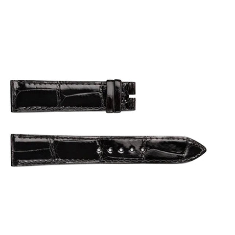 Jaeger-LeCoultre Alligator Leather Strap Black 15/14mm-Jaeger LeCoultre Alligator Leather Strap Black 15/14mm - QC135471