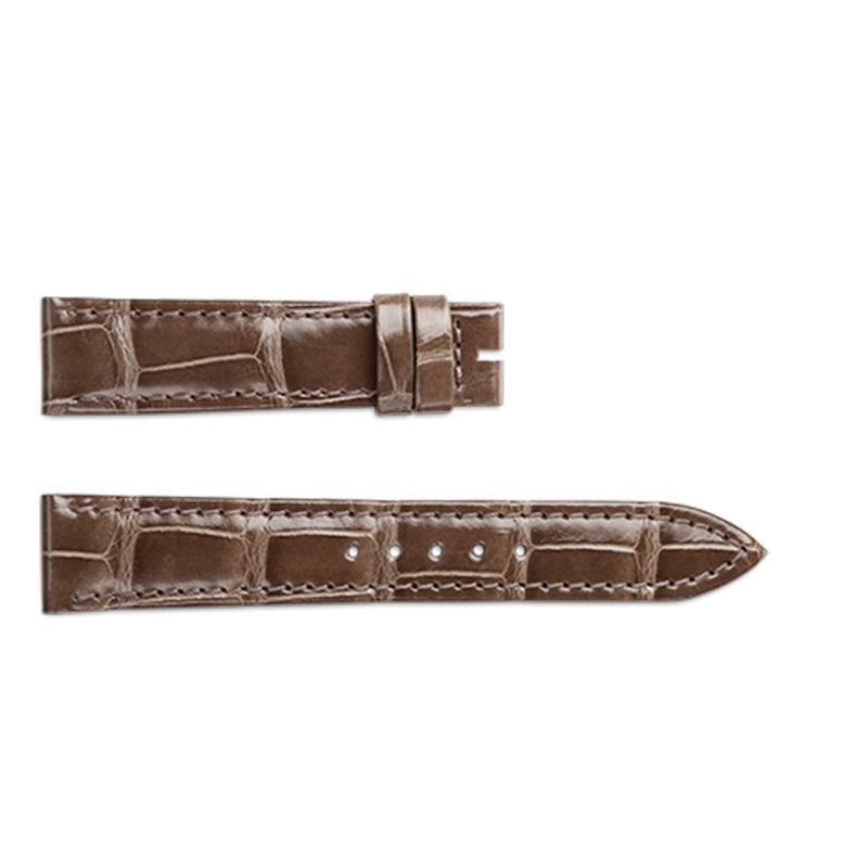 Jaeger-LeCoultre Alligator Leather Taupe 14/12mm-Jaeger LeCoultre Alligator Leather Taupe 14/12mm - QC1342Y2