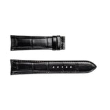 Jaeger-LeCoultre Alligator Strap Black Satin Matt 19/16mm-Jaeger-LeCoultre Alligator Strap Black Satin Matt 19/16mm - QC21976Z