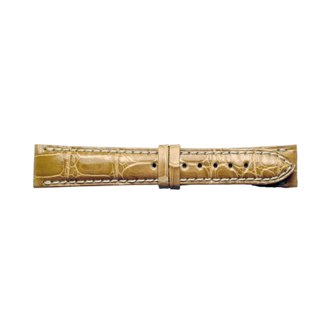 Jaeger-LeCoultre Alligator strap camel glossy 18/16mm strap-Jaeger-LeCoultre Alligator strap camel glossy 18/16mm strap - MX0013JG