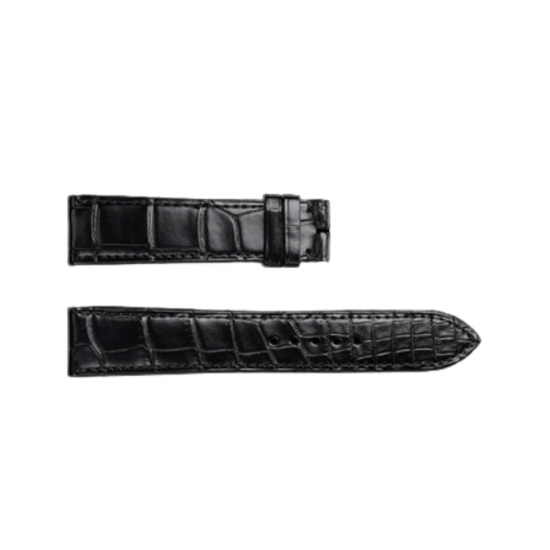 Jaeger-LeCoultre Black Alligator Strap 18/16mm-Jaeger-LeCoultre Black Alligator Strap 18/16mm - QC21862I