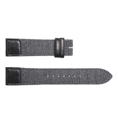 Jaeger-LeCoultre Calfskin Fagliano Strap Black 19/18mm-Jaeger LeCoultre Calfskin Fagliano Strap Black 19/18mm - QC359872