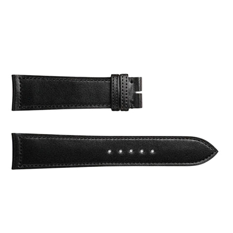 Jaeger-LeCoultre Calfskin Fagliano Strap Black 21/18mm-Jaeger LeCoultre Calfskin Fagliano Strap Black 21/18mm - QC05B72Z