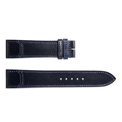 Jaeger-LeCoultre Calfskin Fagliano Strap Blue 20/18mm-Jaeger LeCoultre Calfskin Leather Blue 20/18mm - QC05862Z