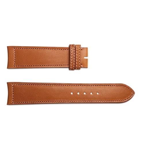 Jaeger-LeCoultre Calfskin Leather Light-Brown 20/18mm-Jaeger LeCoultre Calfskin Leather Light-Brown 20/18mm - QC050817