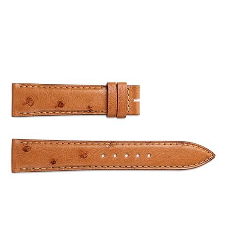 Jaeger-LeCoultre Ostrich Skin Light Brown 20/18mm-Jaeger LeCoultre Ostrich Skin Light Brown 20/18mm - QC300812